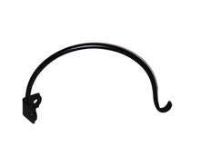 Load image into Gallery viewer, 12" hooks POCKETS IN ANY CORNER-BRACKET HAND FORGED IRON mount FOR PLANTS, LANTERNS, LIGHTING AND MORE