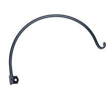 Load image into Gallery viewer, Corner Hook 18" long XL POCKETS INTO ALL CORNERS for plants baskets Patio solar lights lamps and more! 1/2" solid round bar.