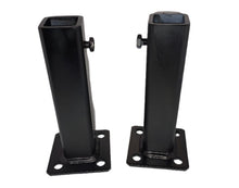 Load image into Gallery viewer, Handrail repair feet 2 PK 5 1/4" 1" post mounts SLIPS INSIDE BOOT NO Welding needed!