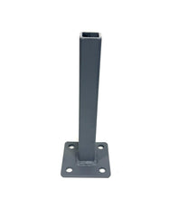 Load image into Gallery viewer, Handrail Repair Bracket With Baseplate, 10″ Welding On to 1″ Square Posts