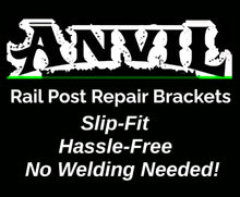 Load image into Gallery viewer, 2' WROUGHT IRON Step HANDRAIL WALL MOUNTED LAMB TONGUE ENDS BLACK Paint HARDWARE INCLUDED