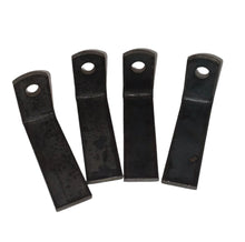 Load image into Gallery viewer, Anchor Rails 90° L Steel mounting tabs 3 1/2 " L x 1 "W x 3/16 " predrilled 3/8" hole on 1 1/2" tab