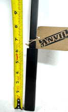 Load image into Gallery viewer, ANVIL'S Core Drilled 1" Outdoor Step Handrail Repair Brackets for Loose Railings Post 6" Steel Grip Rail Mount for Wrought Iron Metal Rails No Welding for 1" Posts Broken Out of The Concrete Black