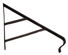 Load image into Gallery viewer, Wrought iron Rail for porch RAILING 27" STRAIGHT supports 2 to 3 step Handrail RAILINGS