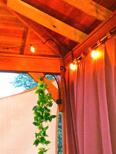 Load image into Gallery viewer, 16" Corner hook Heavy duty made out of solid 1/2 round bar hand forged. Great for hanging plants and solar lights!