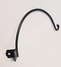 Load image into Gallery viewer, 14" FORGED METAL HOOK CAPS OVER ANY CORNER FOR PLANTS, LANTERNS, FAIRY LIGHTS
