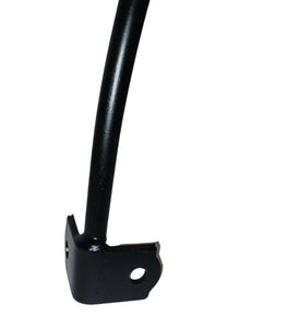 Corner Hook reaches 18" long XL POCKETS INTO ALL CORNERS for plants baskets Patio solar lights lamps and more! 1/2" solid round bar.