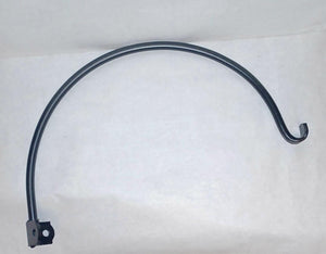Our popular Corner Hook reaches 18" for plants Patio solar lights lamps and more! 1/2" solid round bar.
