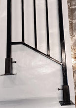 Load image into Gallery viewer, 2 pack Handrail repair feet 5 1/4&quot; sleeves inside 1&quot; post NO Welding needed!
