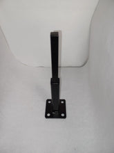 Load image into Gallery viewer, 8&quot; repair foot on 3 x 3 plate Rusted Handrail posts No welding slips inside rails 1&quot; square hollow post includes hardware!
