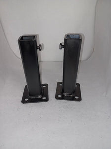 2 pack Handrail 8" repair foot sleeves inside 1" post NO Welding needed!