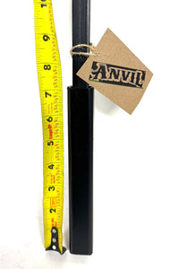 7" Railing repair MOUNT Core drill Broken Rusty Handrail posts In No welding slips inside rails 1" square hollow post