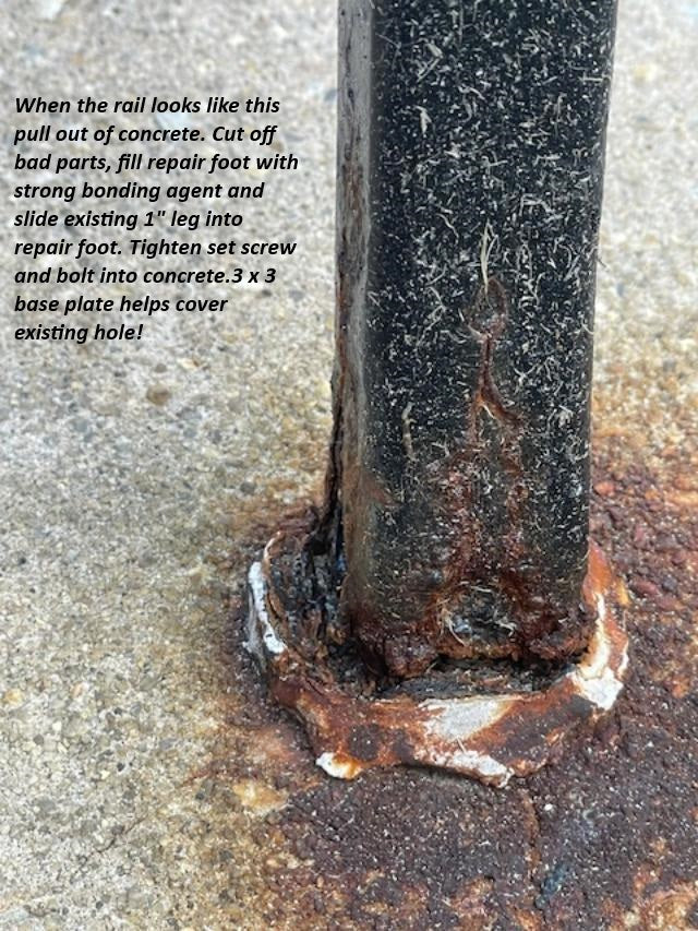 Secure loose rails 1