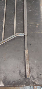 Core drill Repair Broken Rusted 1" Handrail posts 6" H. into concrete No welding slips IN Rails 1" square Tube Hollow post