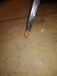 Handrail repair foot KIT w/base covers 6 1/2" high 1" rusted broke leg/post sleeves INSIDE NO Welding needed! Black w/ hardware