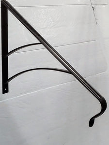 Hand Railing Safety Grab Bar Steel 27" Double Arch support Rail for 2 or 3 steps