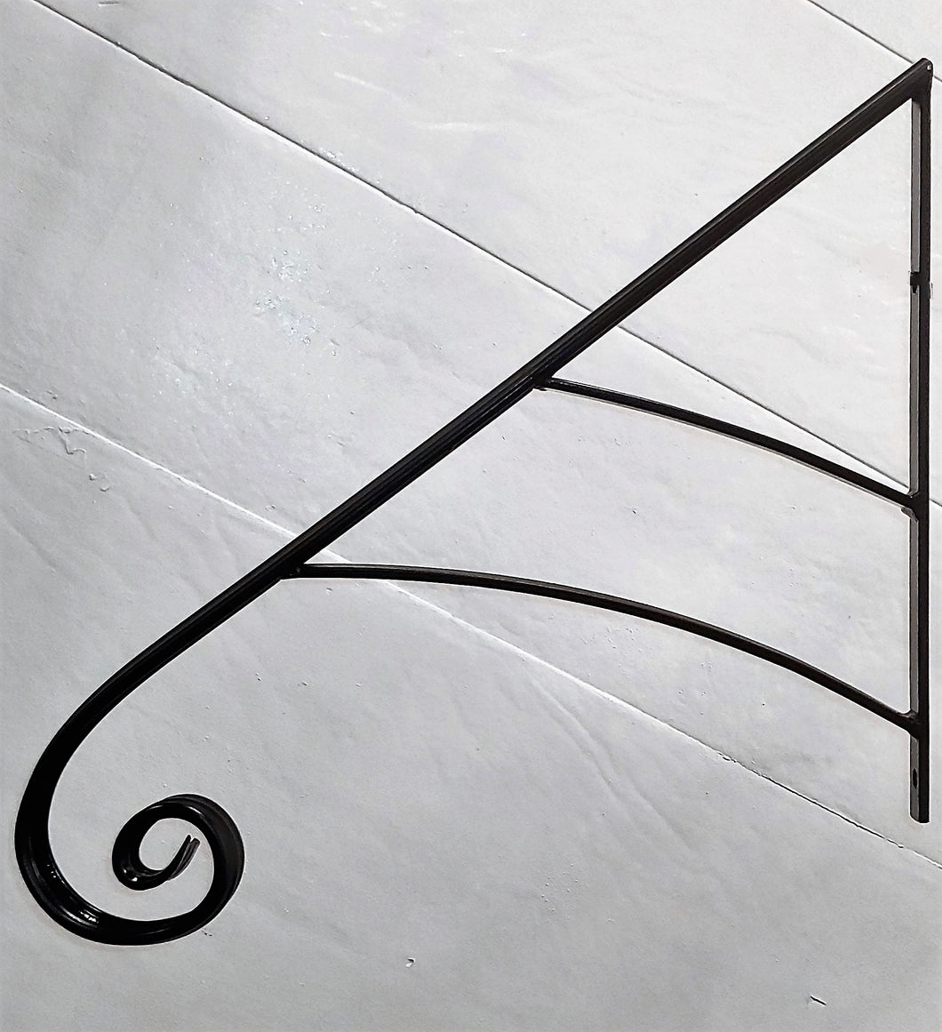 Decorative Scrolled wrought Iron Handrails 27