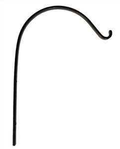 arched plant hanger PLANT HOOKS 9" STEEL ARCHED BOPEEP HOOK FOR PLANTERS, LIGHTING, VINES – Wrought Iron Railings Metal Post Mount Repairs
