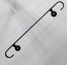 Load image into Gallery viewer, 4&#39; WALL MOUNTED WROUGHT IRON HANDRAILINGS 48&quot; 2-4 step Railings
