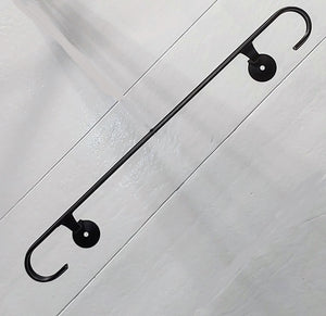 4' WALL MOUNTED WROUGHT IRON HANDRAILINGS 48" 2-4 step Railings